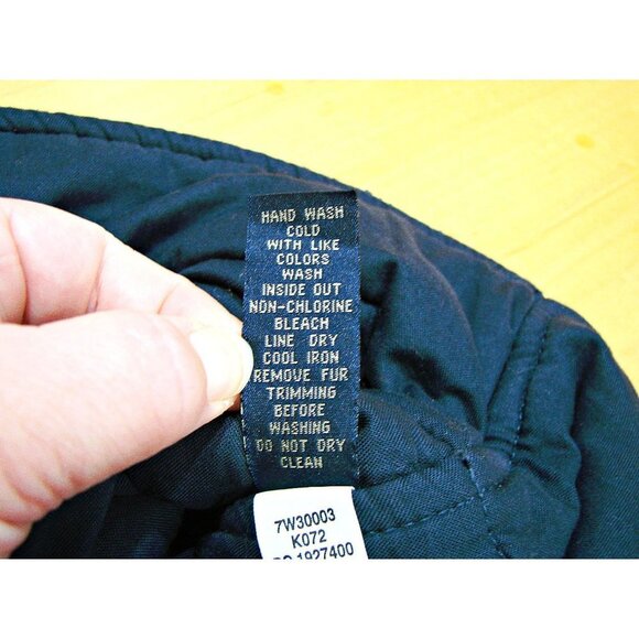 Lucky Brand Knit Sweater Flannel Plaid Lined Padded Vest Conical Buttons Large - Picture 11 of 11